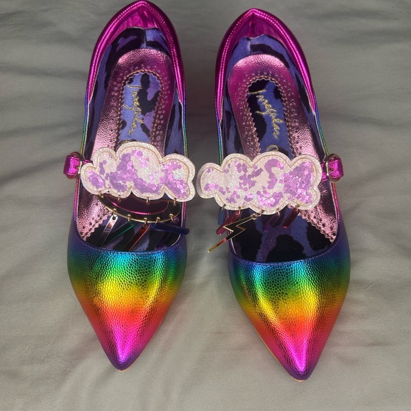 Irregular Choice Rain or Shine Over the Rainbow Flats - Picture 4 of 6